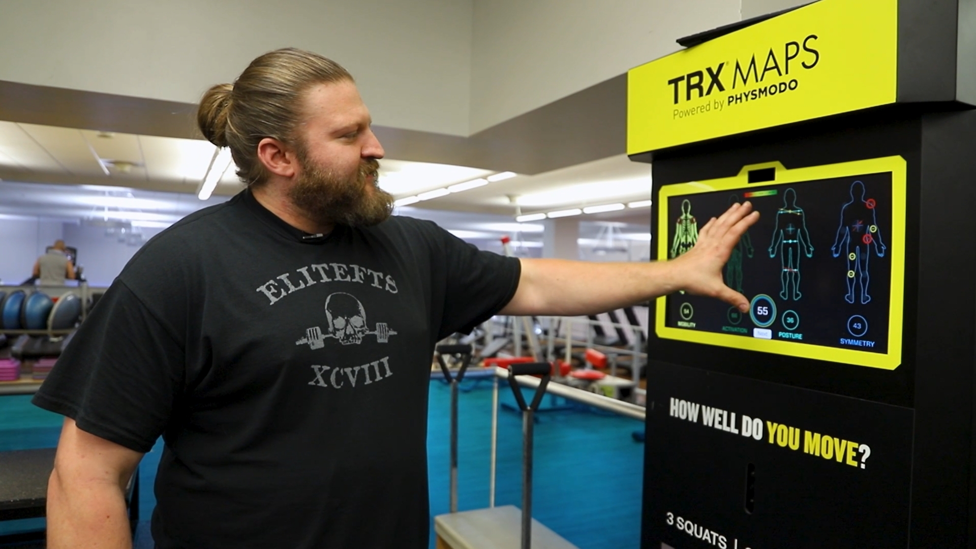 Gainesville Health and Fitness: TRX maps system