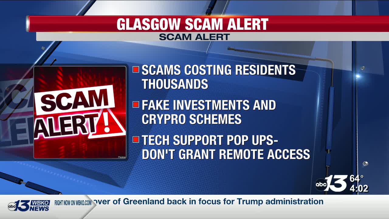 Glasgow Police Warn of Crypto and Tech Scams