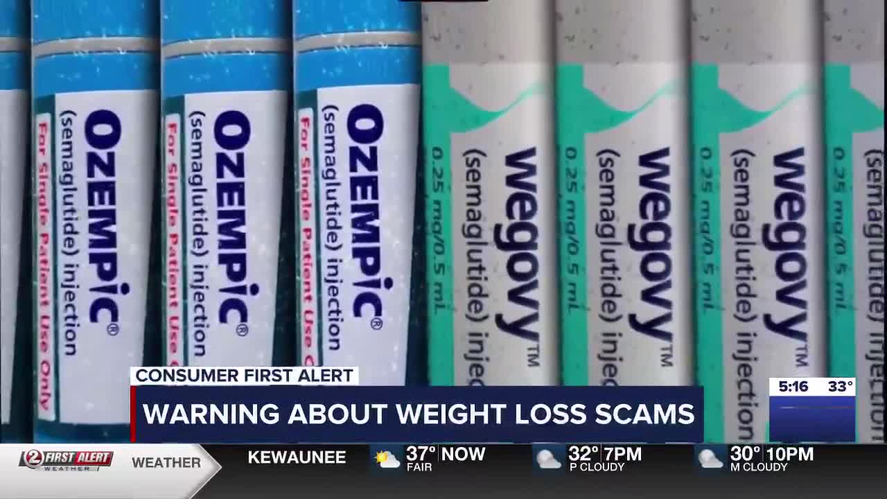 cloudy semaglutide Wisconsin BBB warns of weight loss medication scams