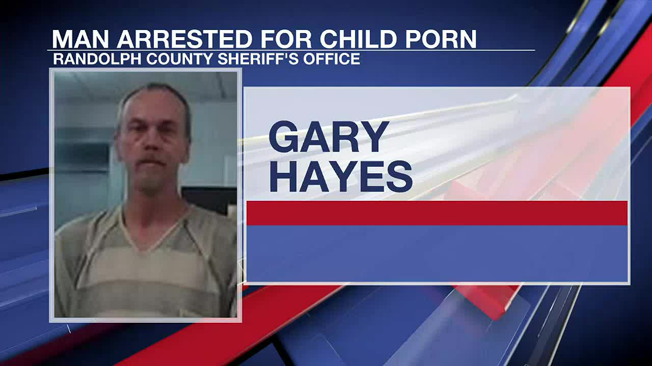 Randolph County man arrested for child porn