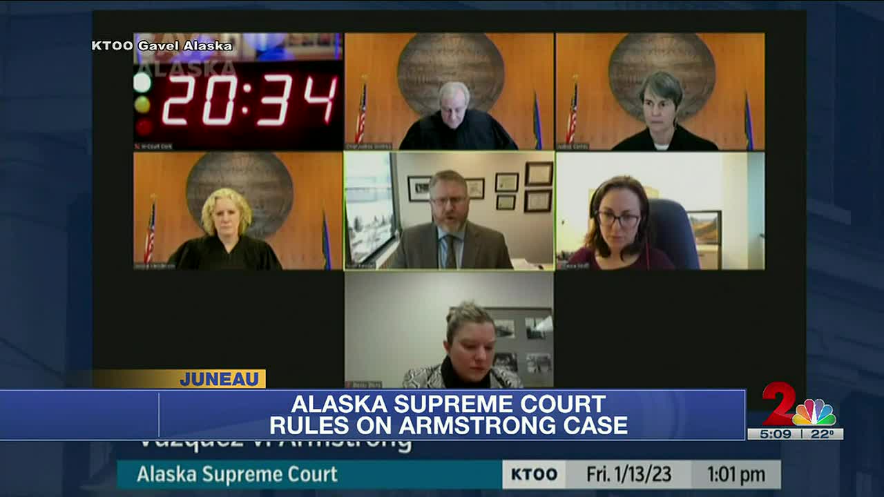 Alaska Supreme Court rules Armstrong eligible to serve in legislature