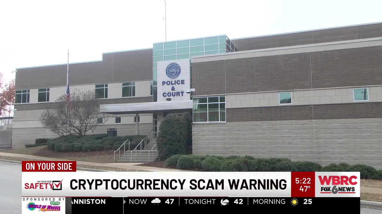 Cryptocurrency scam warning