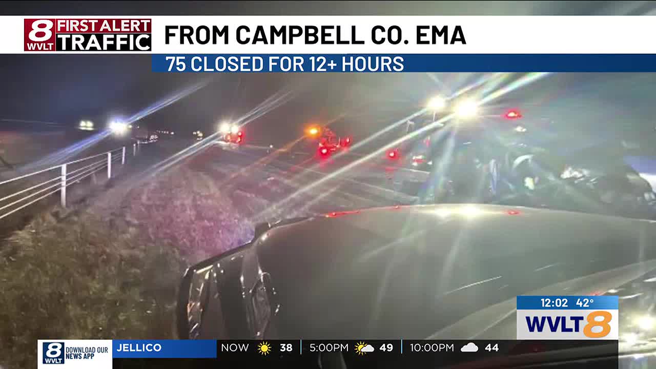 ウィルス撃退！ Lanes begin to reopen after multi-vehicle crash closes I-75 for