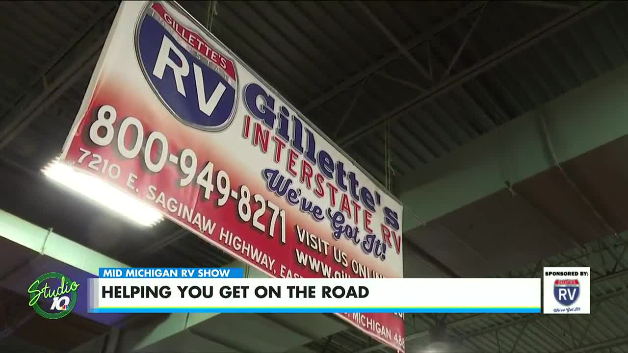 Studio 10 Talks with Gillette's RV at the Mid Michigan RV Show