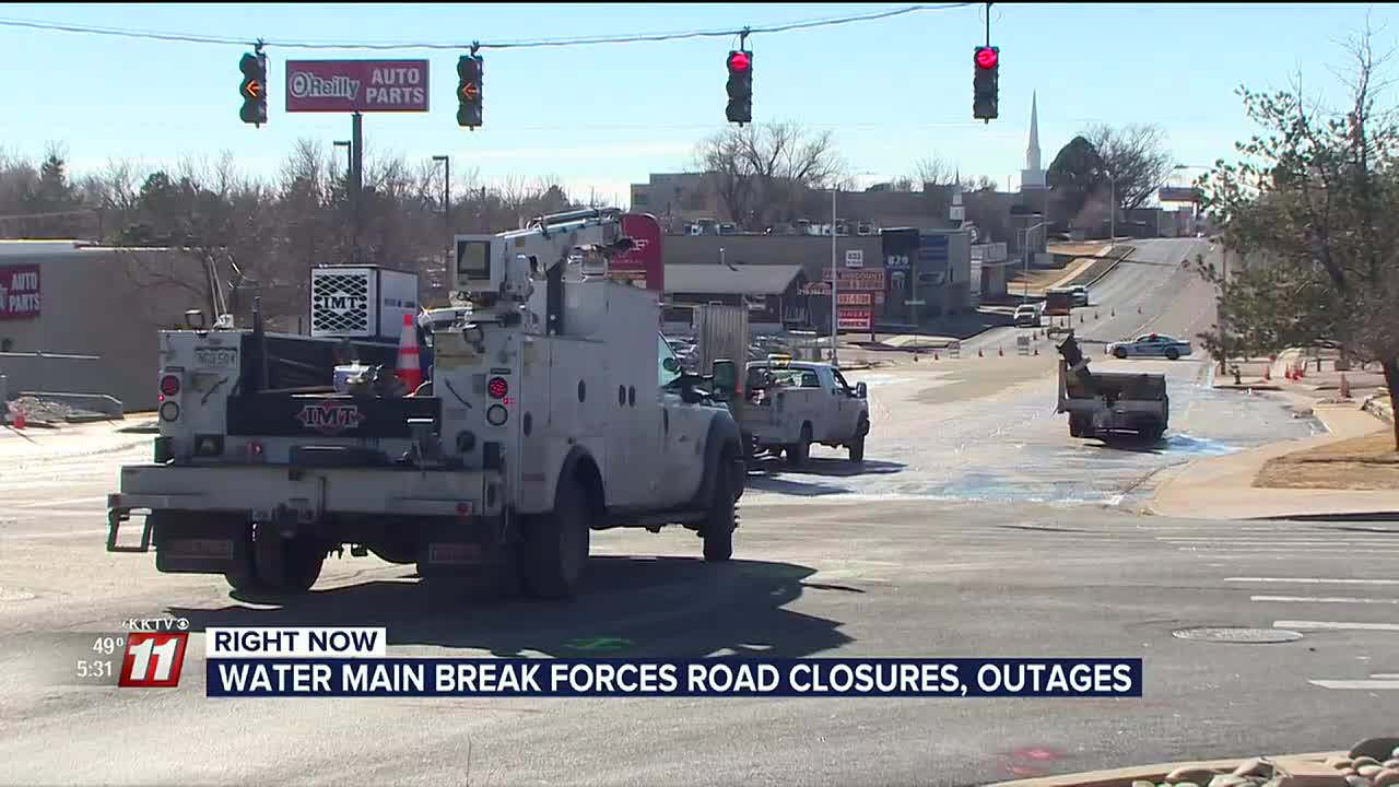 Water Restored To All Customers Following Weekend Water Main Break Circle And Galley Intersection Still Closed