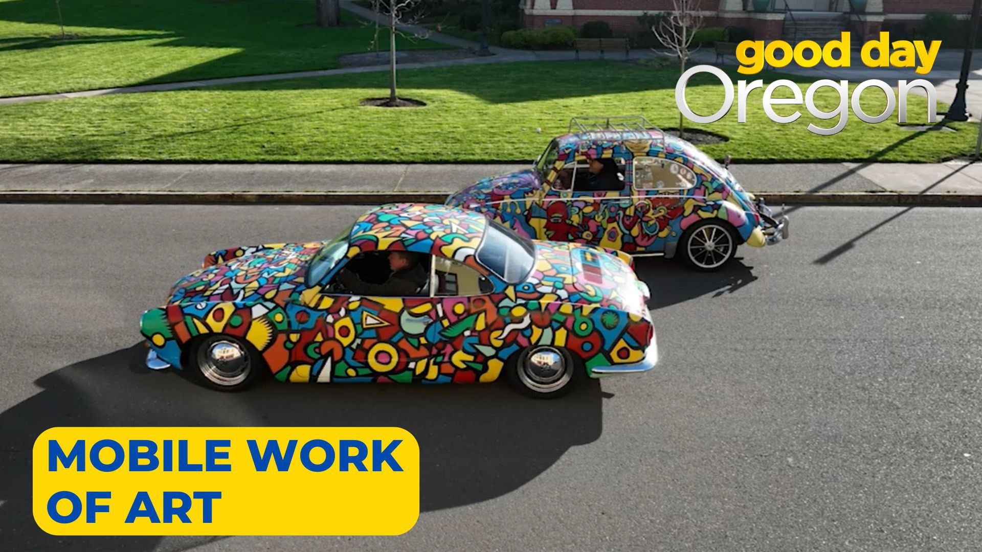 Behind the Wheel: A mobile work of art