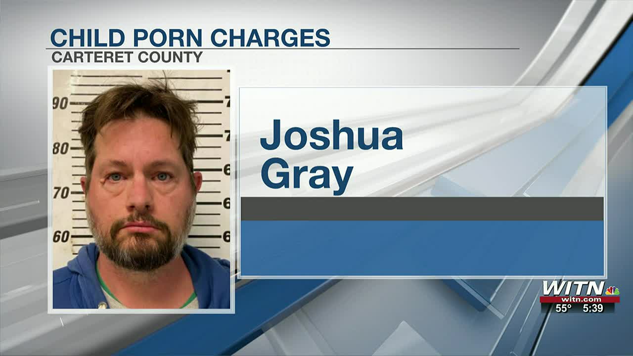 Carteret County man facing child porn charge