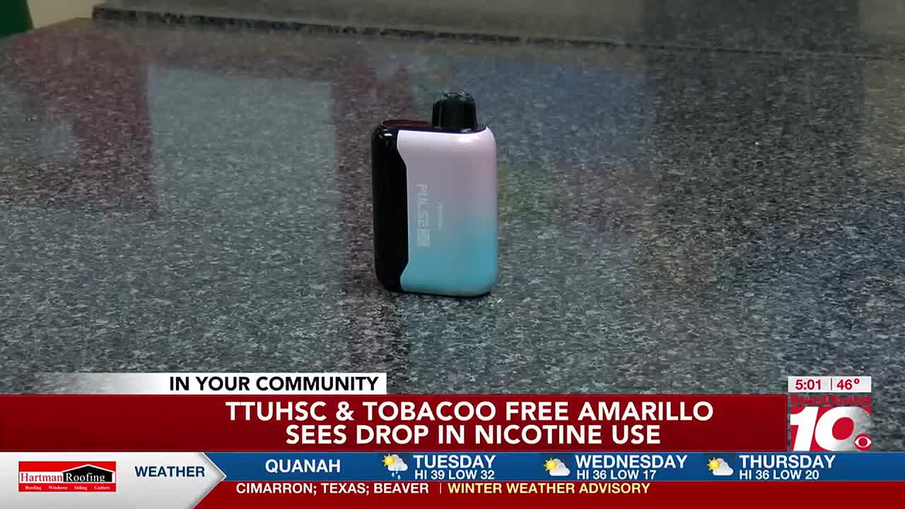 TTUHSC & Tobacco Free Amarillo sees rise in those quitting nicotine