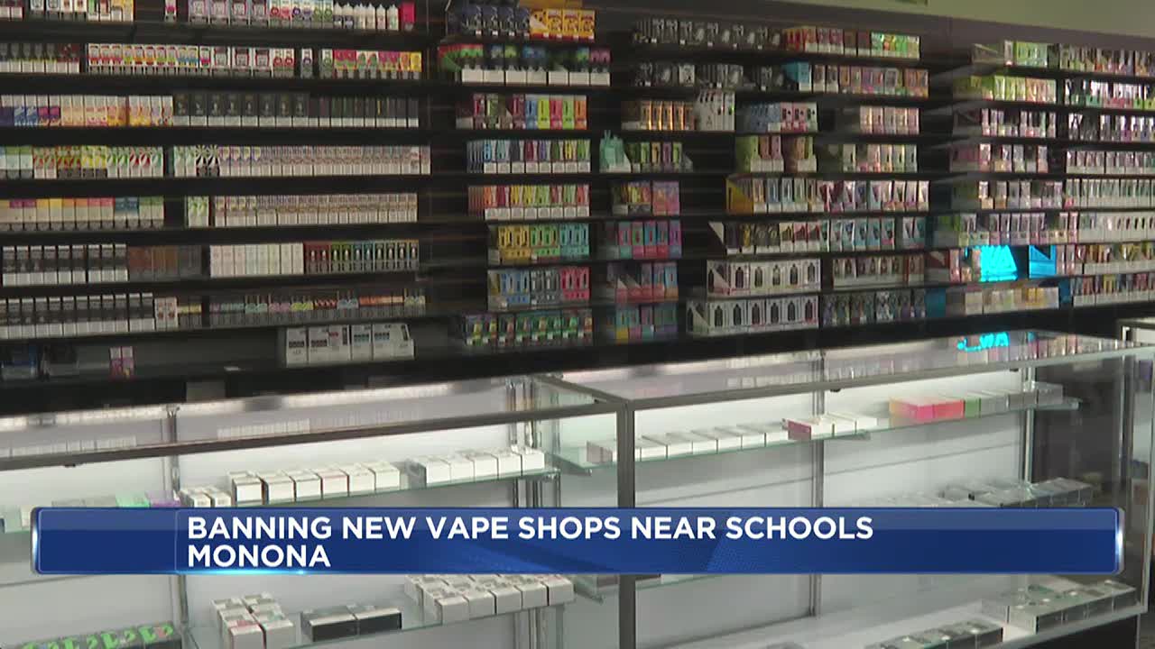Monona establishes ordinance prohibiting where vape and electronic smoke  retailers can open