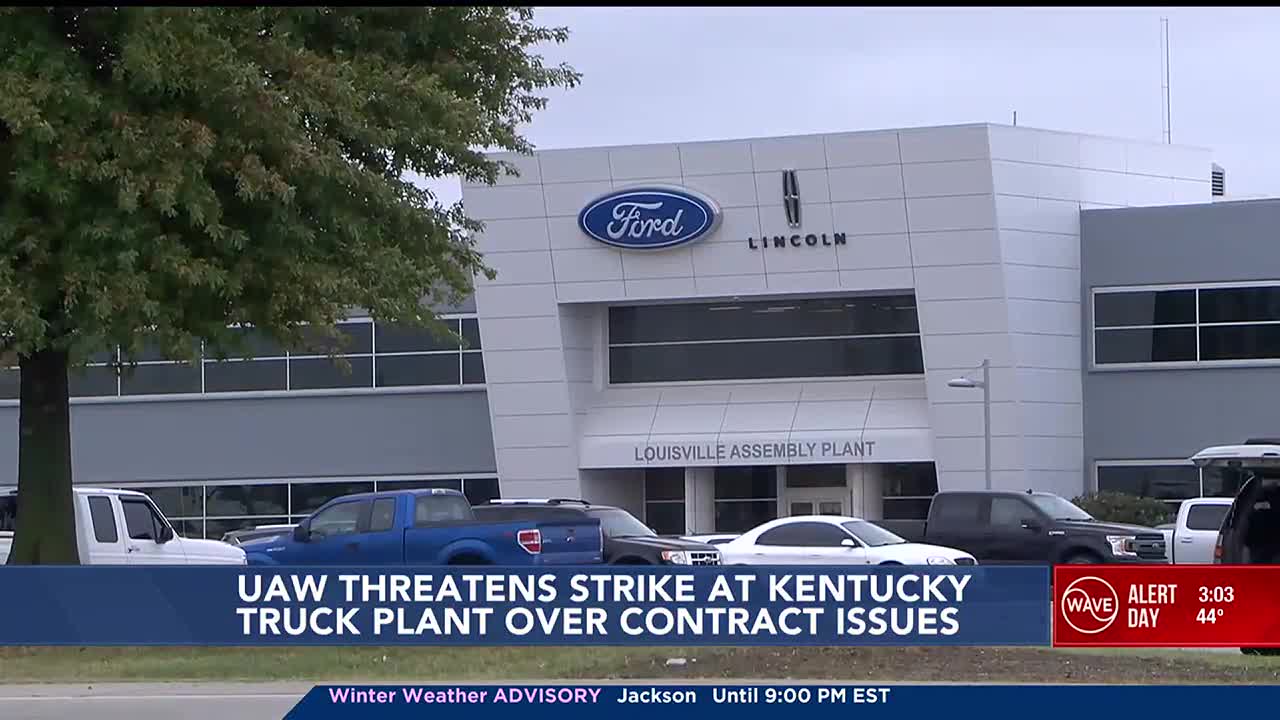 UAW sets strike date for Ford Kentucky Truck Plant workers over local  contract issues