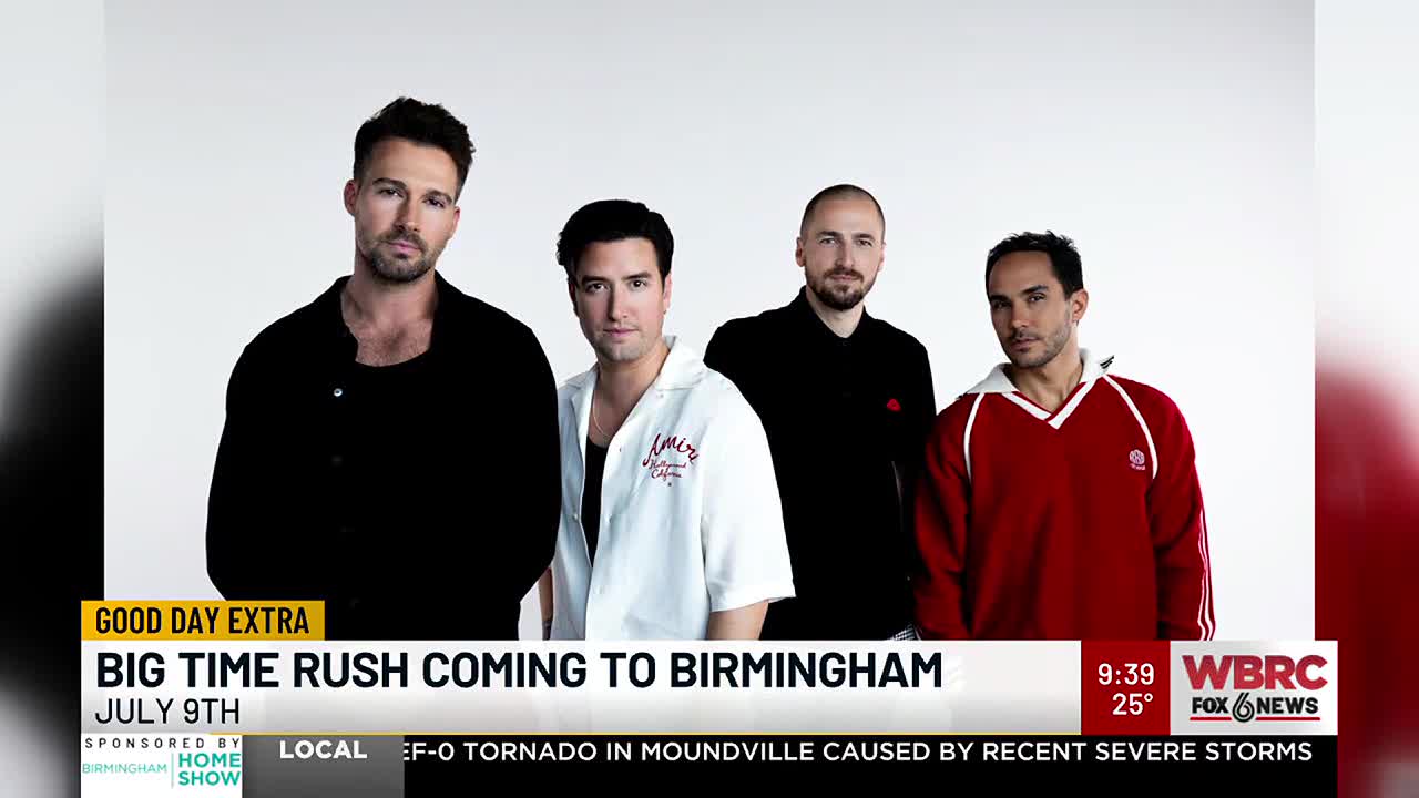 Big Time Rush coming to Coca-Cola Amphitheater