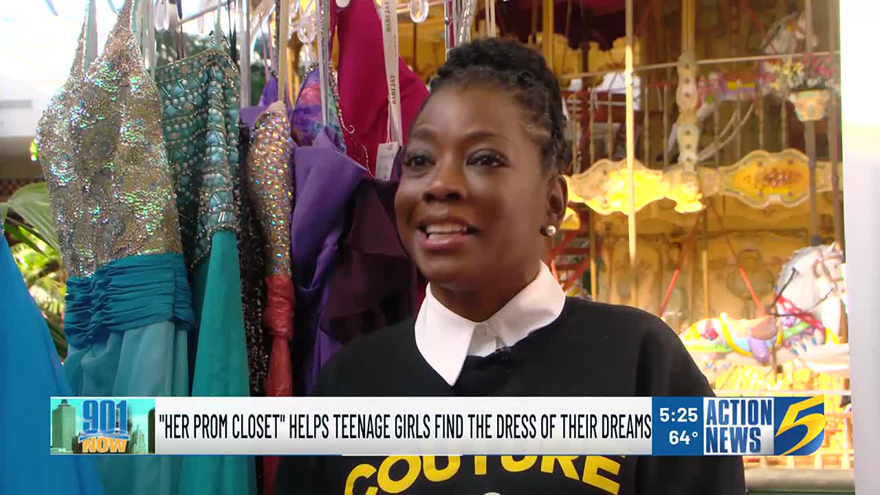 901 Now: Woman helps young girls say yes to the dress with annual prom  closet