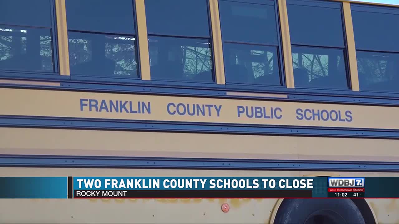 Franklin County School Board votes to close two schools