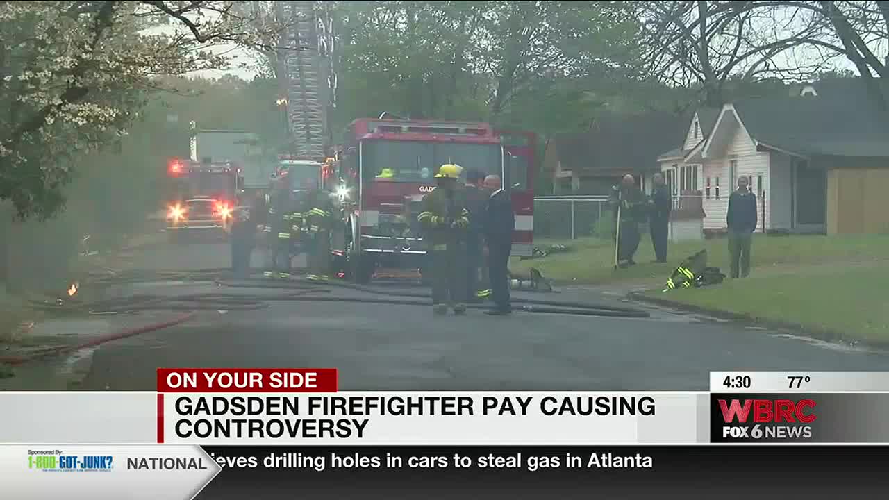 Firefighter pay in Gadsden raising concerns