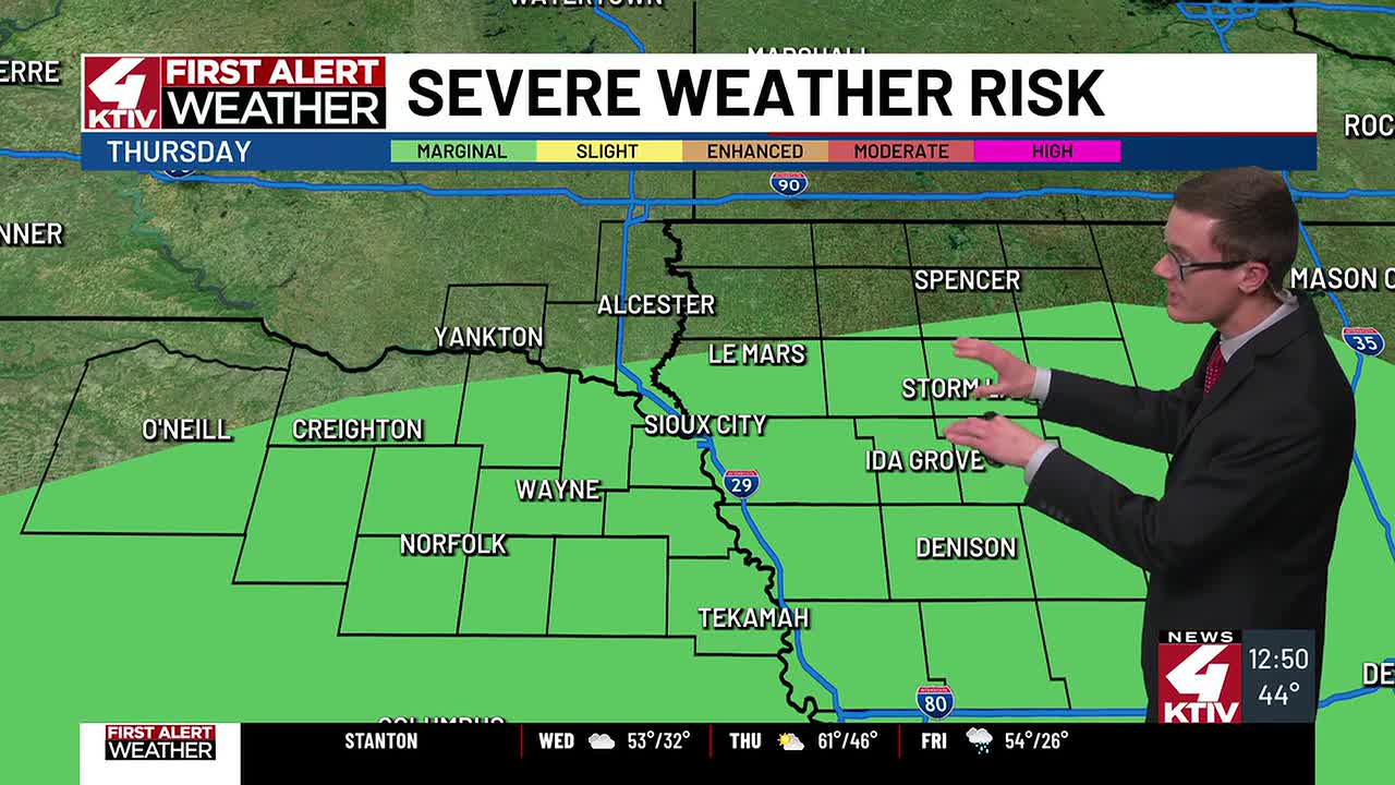 Some sunshine possible Wednesday, mild and stormy end to the week
