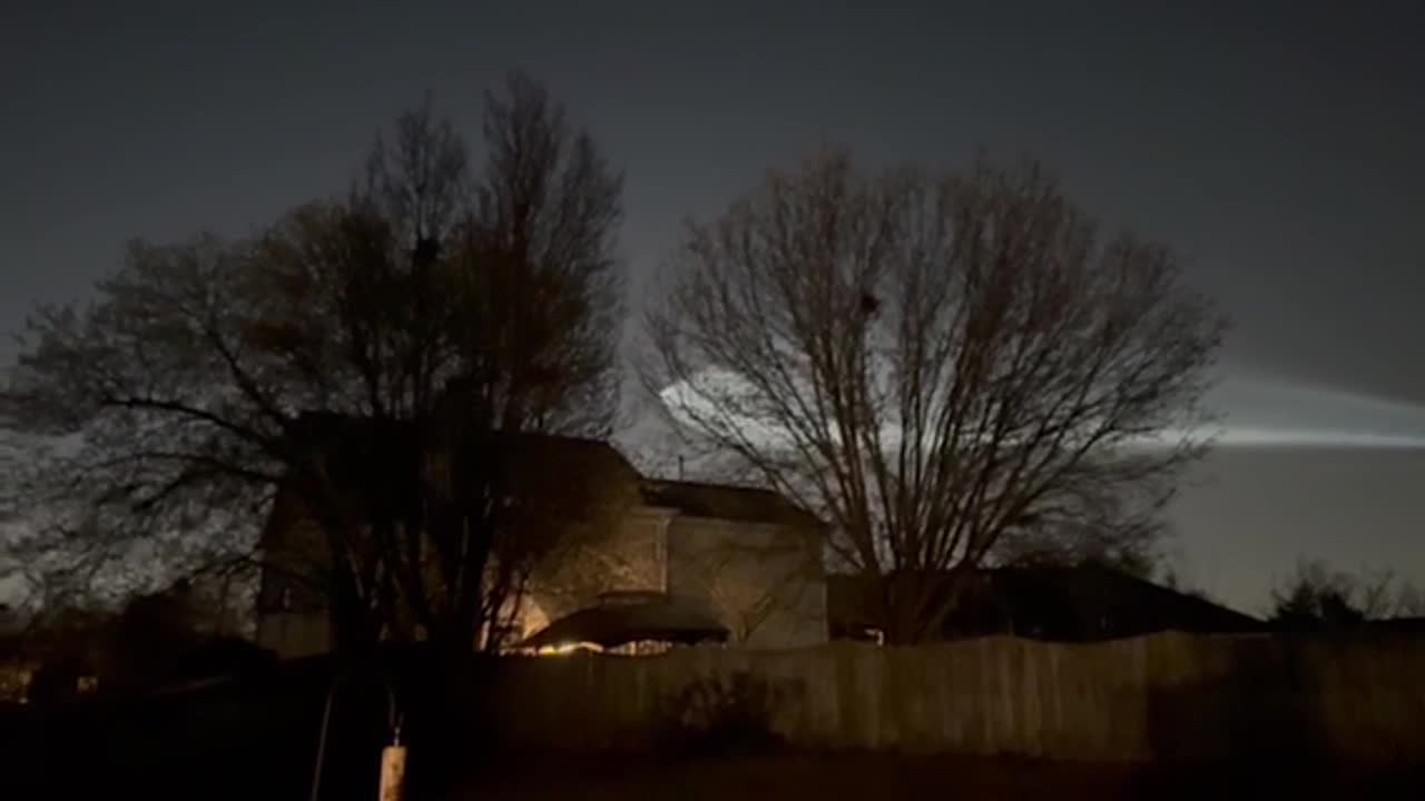 FIRST ALERT: Did you see a bright light in the sky?