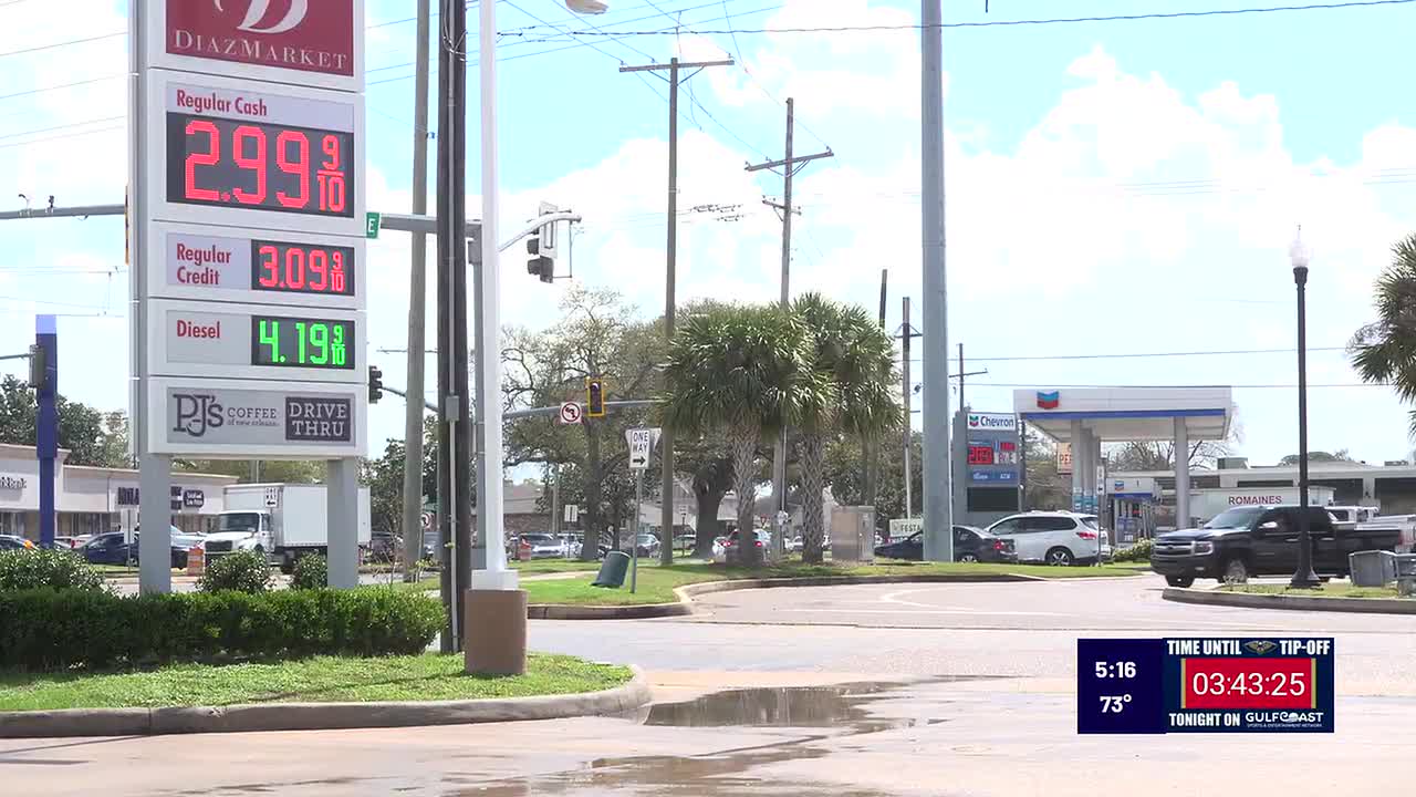 Middle East conflict pushes gas prices higher but Louisiana