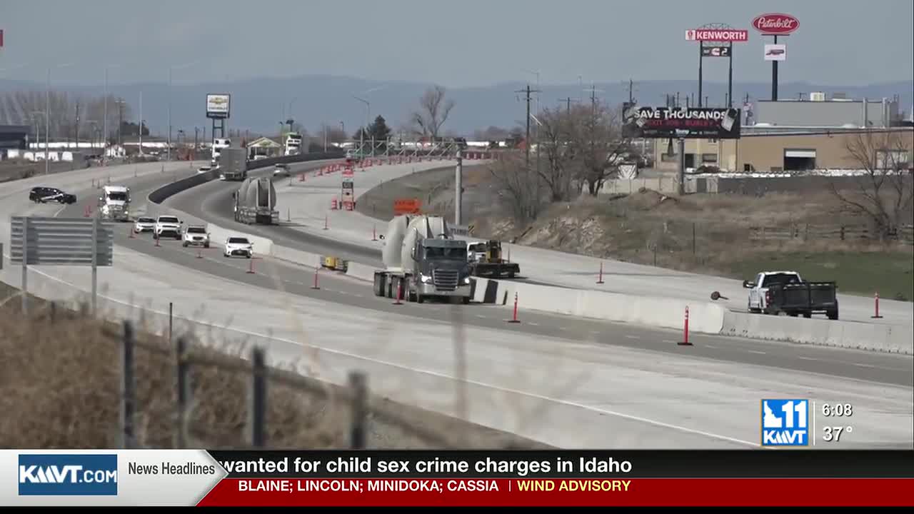 ITD reschedules Interstate 84 ramp closures between Twin Falls and