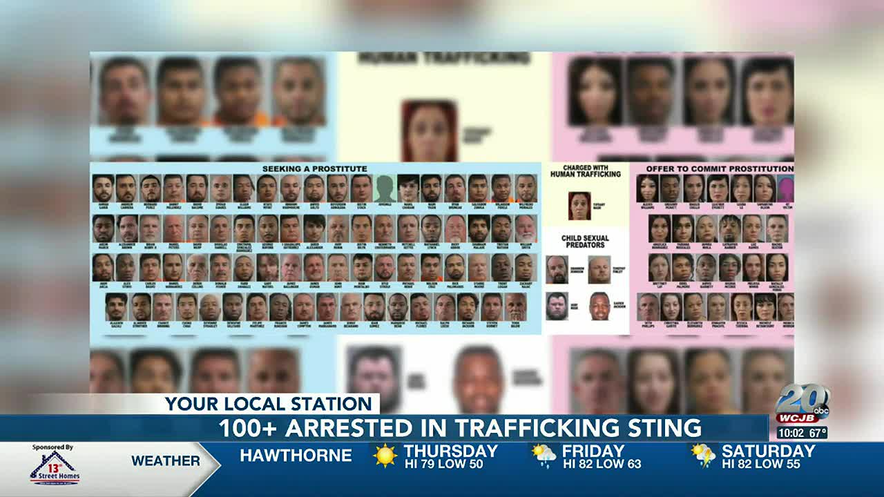 Gainesville man among the more than 100 people arrested in human  trafficking sting
