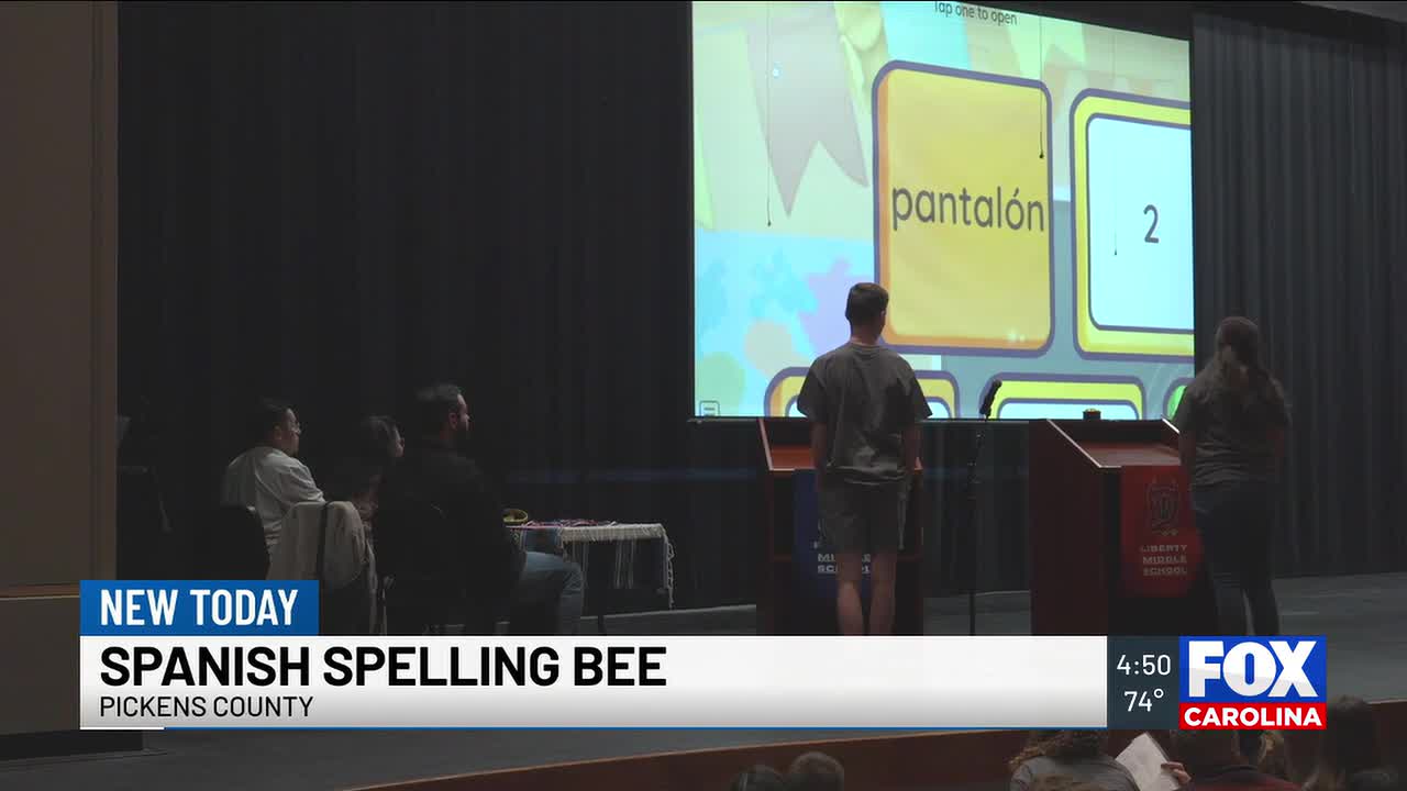 Spanish spelling bee in Pickens County