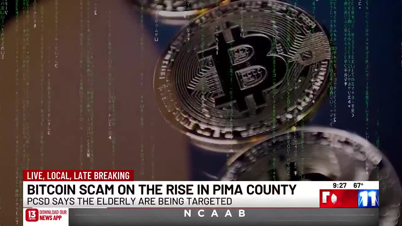 Bitcoin scam targeting elderly in Pima County