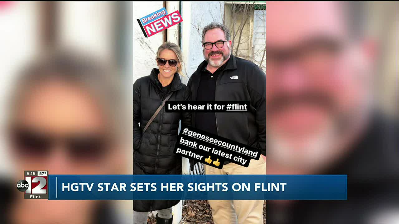 Hgtv Star Sets Her Sights On Flint