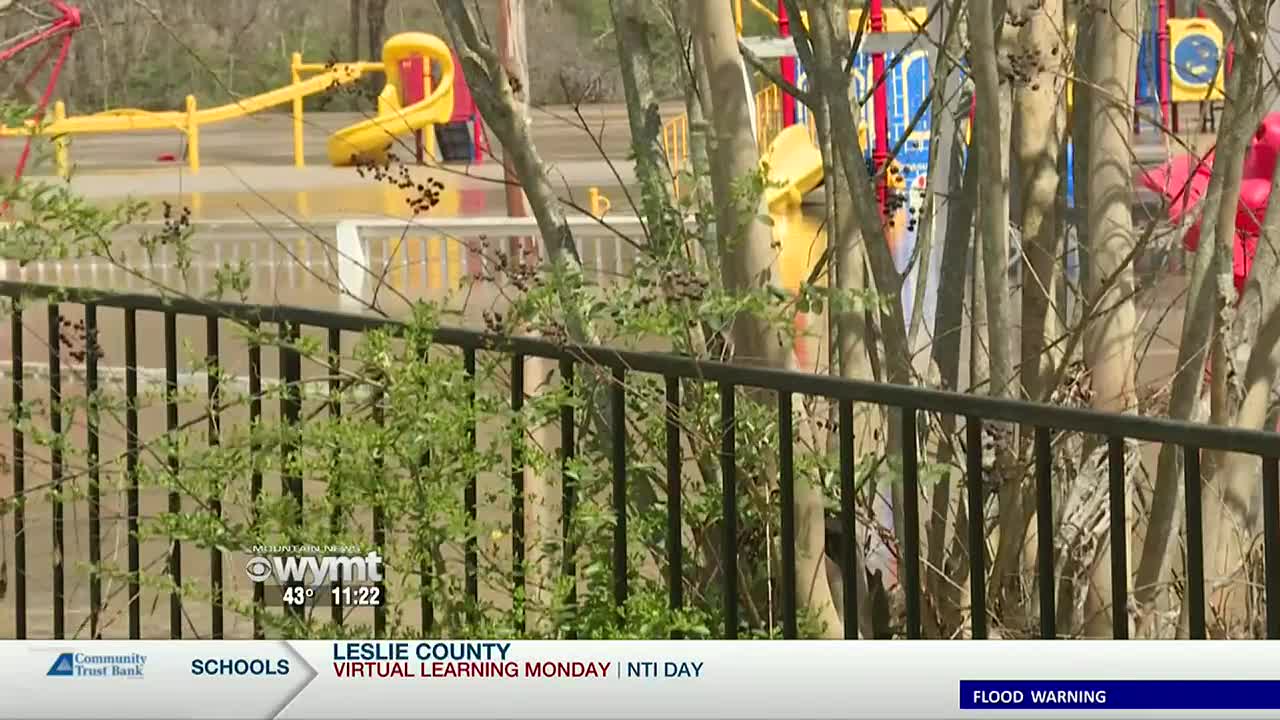 Clay and Leslie Counties experience flooding, parks and roads flooded