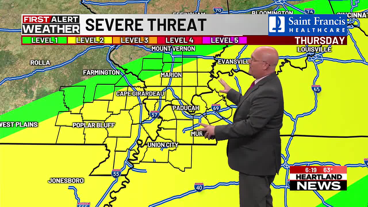 First Alert weather at 6 p.m. 4/1