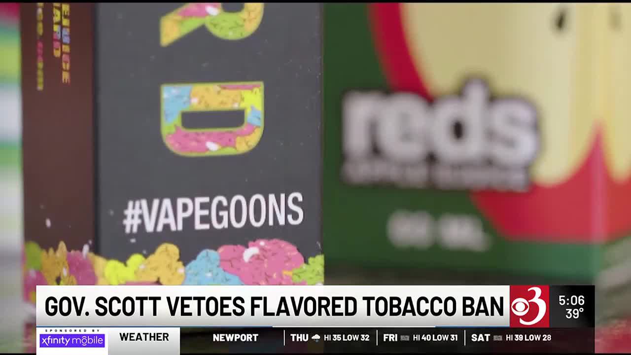 flavored tobacco ban nevada Gov. Scott vetoes flavored tobacco ban