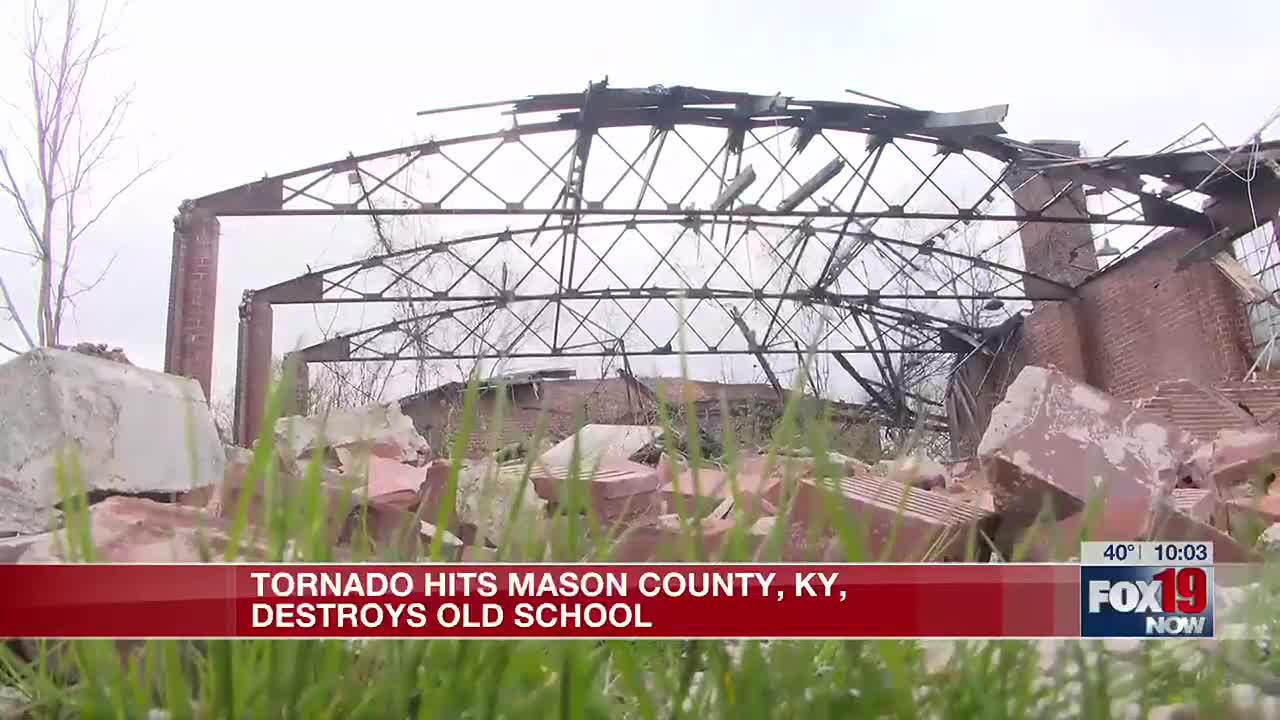 Old school building wiped out by NKY tornado