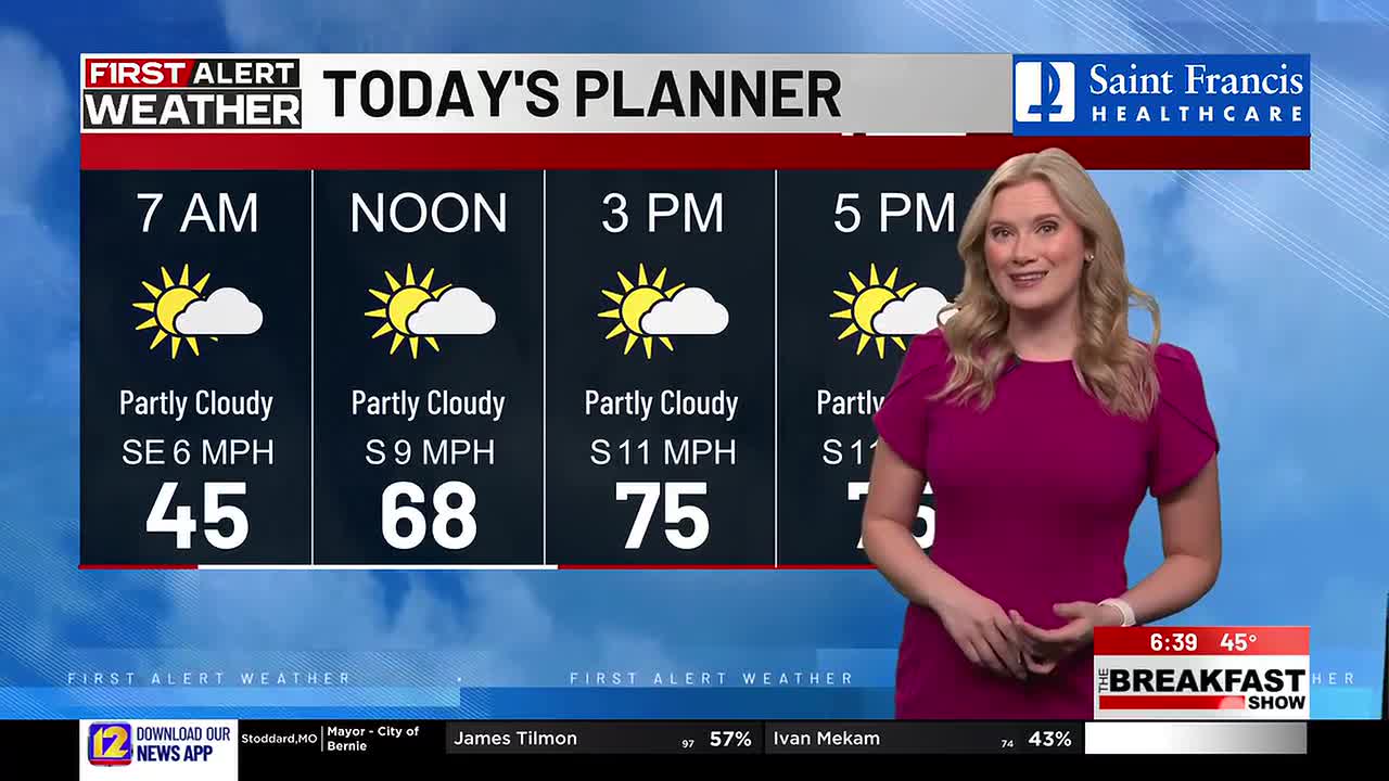 First Alert Weather at 6:40 a.m. 4/8