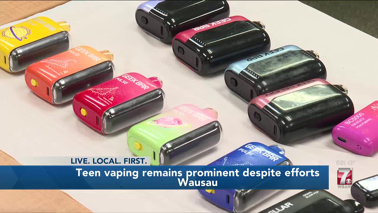 Despite prevention efforts, teen vaping remains prevalent in Marathon County