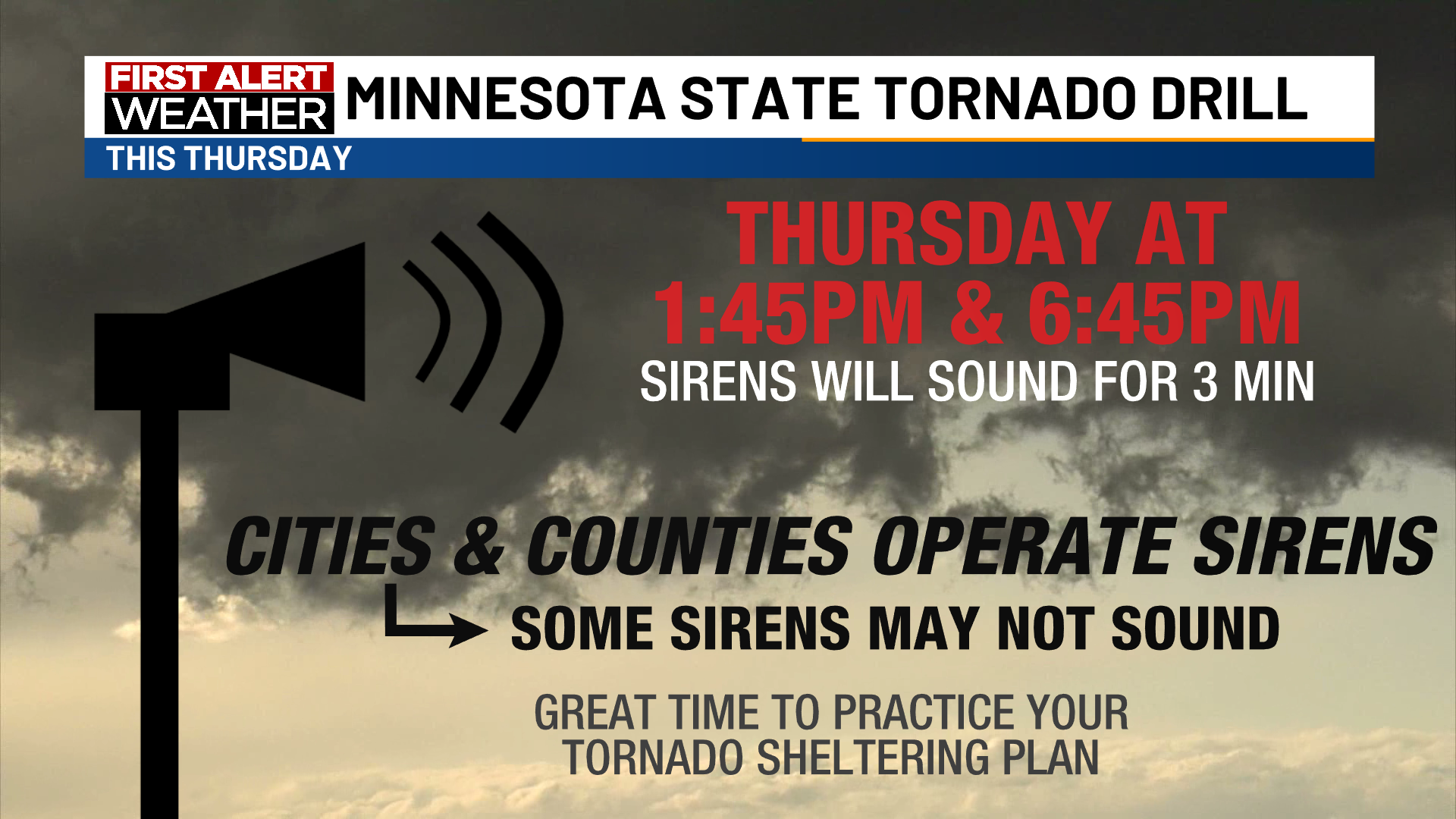 Tornado Warning Sirens Minneapolis