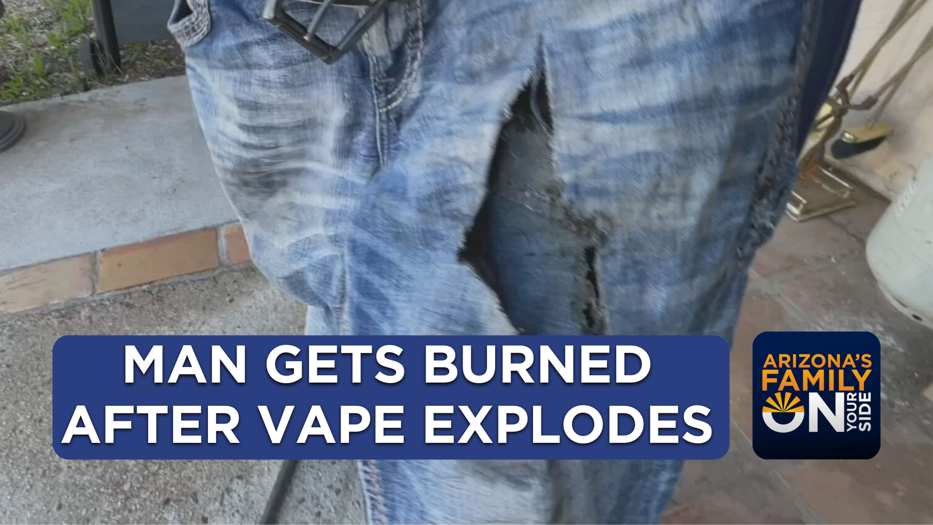 vap fit E-cigarette explodes in NC man's face, firefighters say