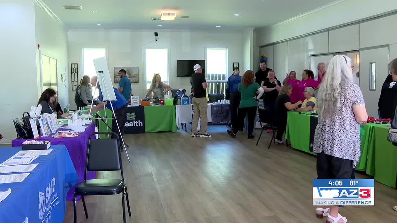 Seniors receive free health screenings