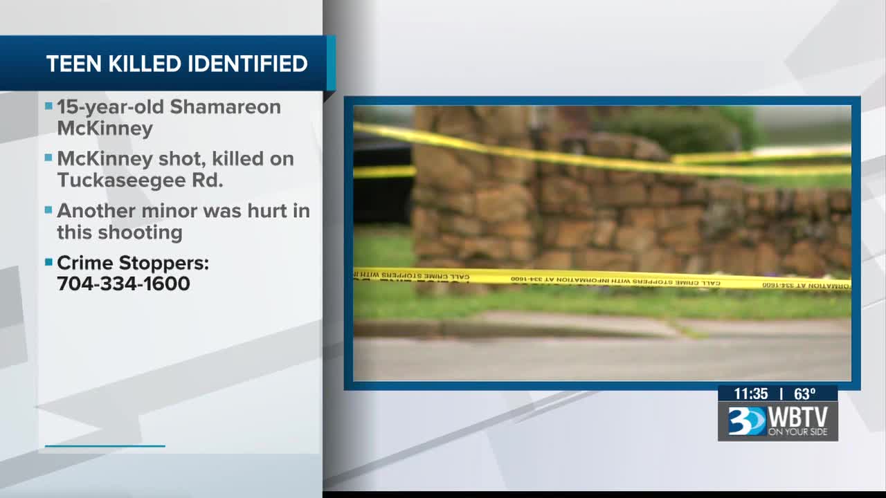 15 Year Old Charged With Murder Of Teenager In Northwest Charlotte