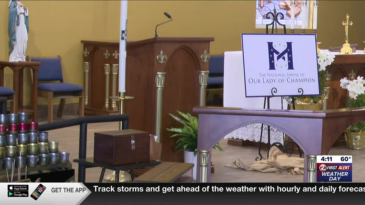 Holy shrine in Champion changes name