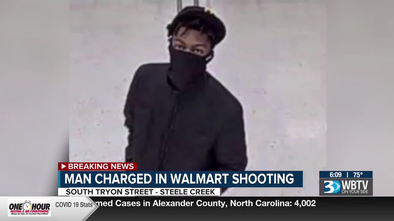Man Turns Self In Charged With Carrying A Concealed Weapon In Charlotte Walmart Shooting Man Turns Self In Charged With Carrying A Concealed Weapon In Charlotte Walmart Shooting