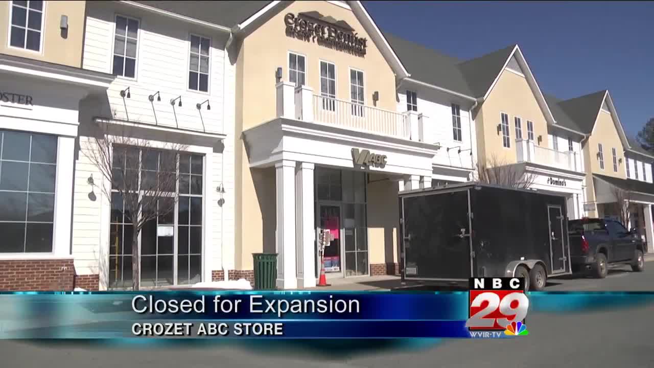 Crozet Abc Store Closed For Expansion Project