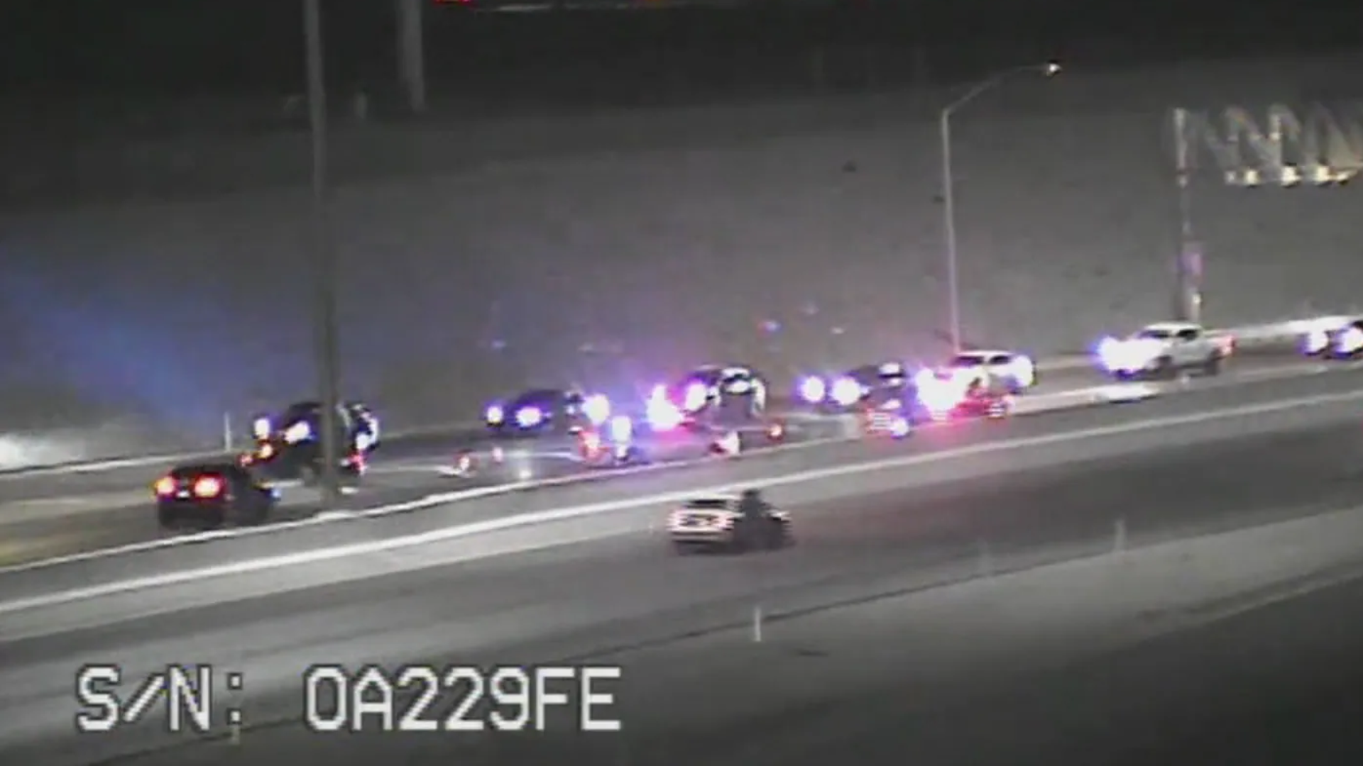 Driver accused of impairment after hitting stranded driver on side