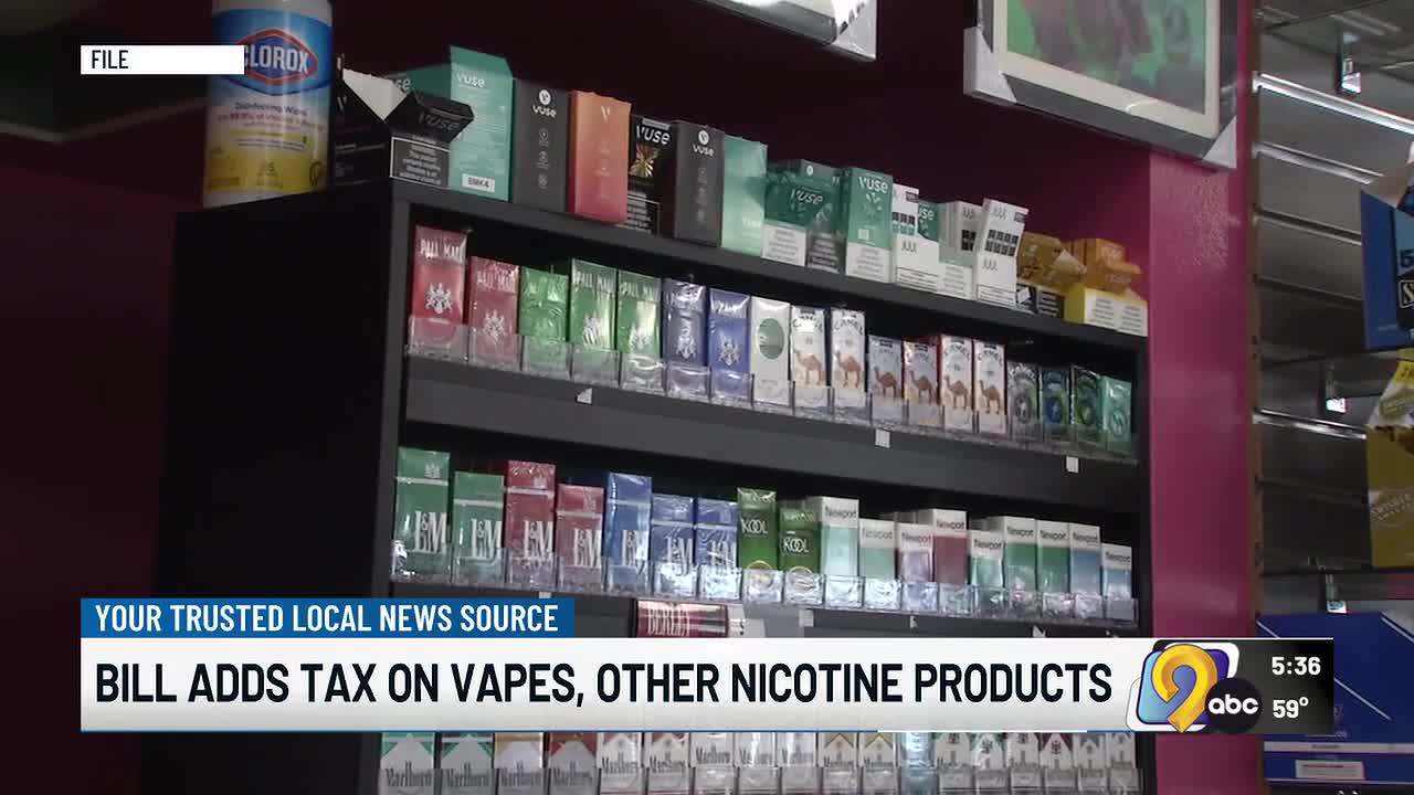 will they add tax to disposable vapes Senate passes tax on vapes, other nicotine products to fund pediatric  cancer research