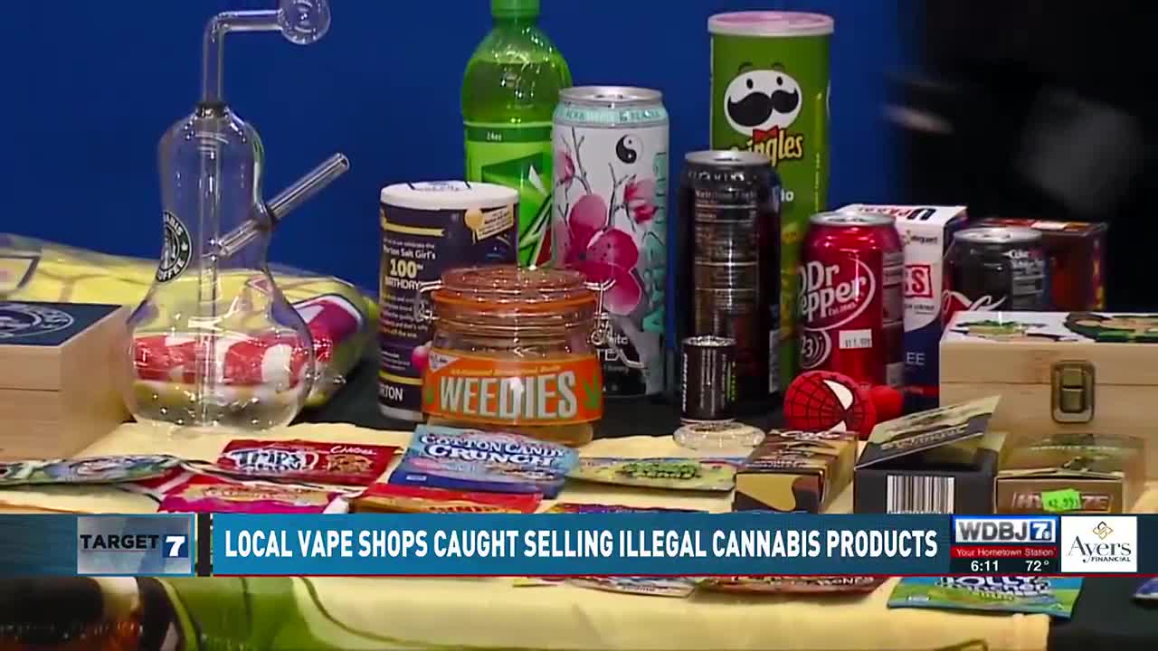 vape shop market deeping Target 7: Illegal Cannabis