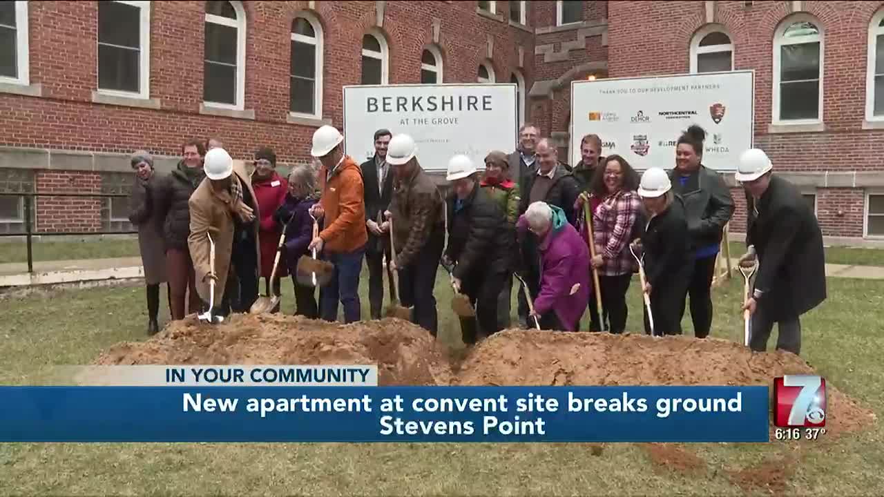 New convent apartment project breaks ground in Stevens Point