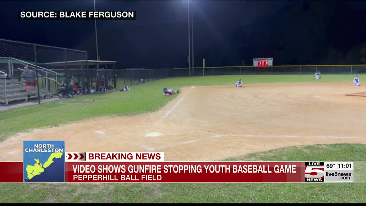 Police release statement on video of gunfire interrupting youth baseball  game in N. Charleston