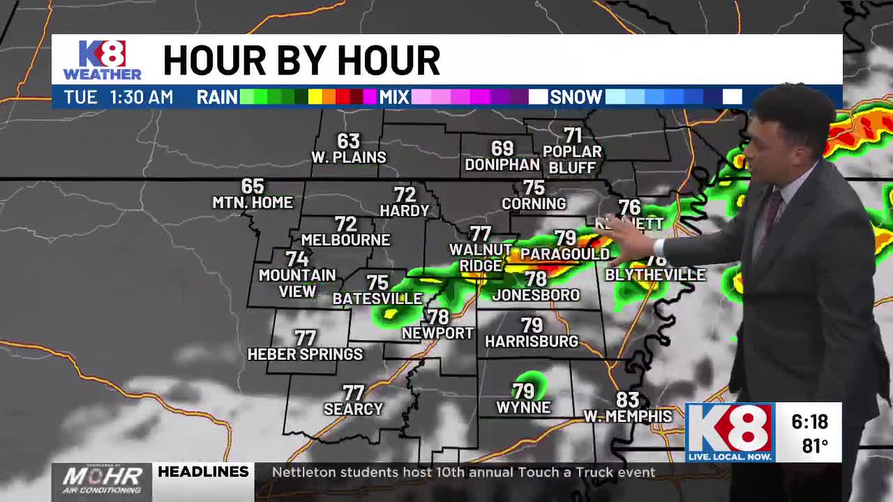 4/25 Micah's Evening Forecast
