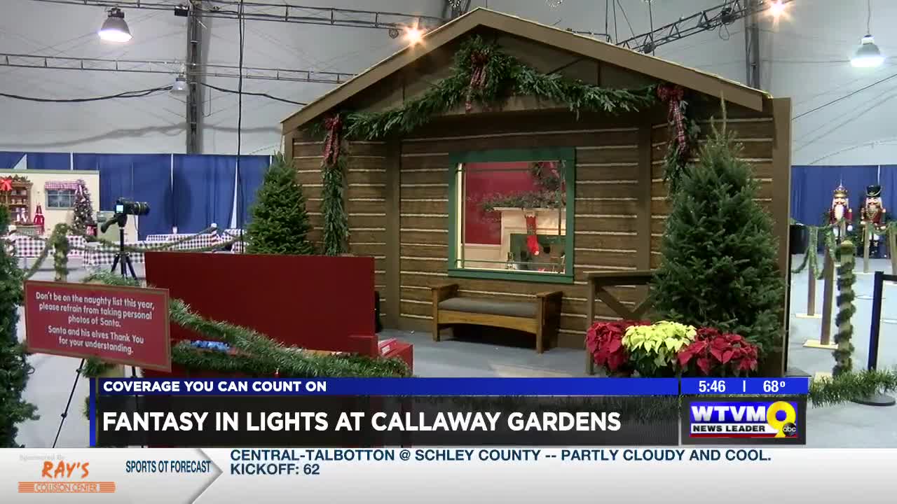 Fantasy in Lights at Callaway Gardens opens with COVID-19 safety precautions, image size:1280x720