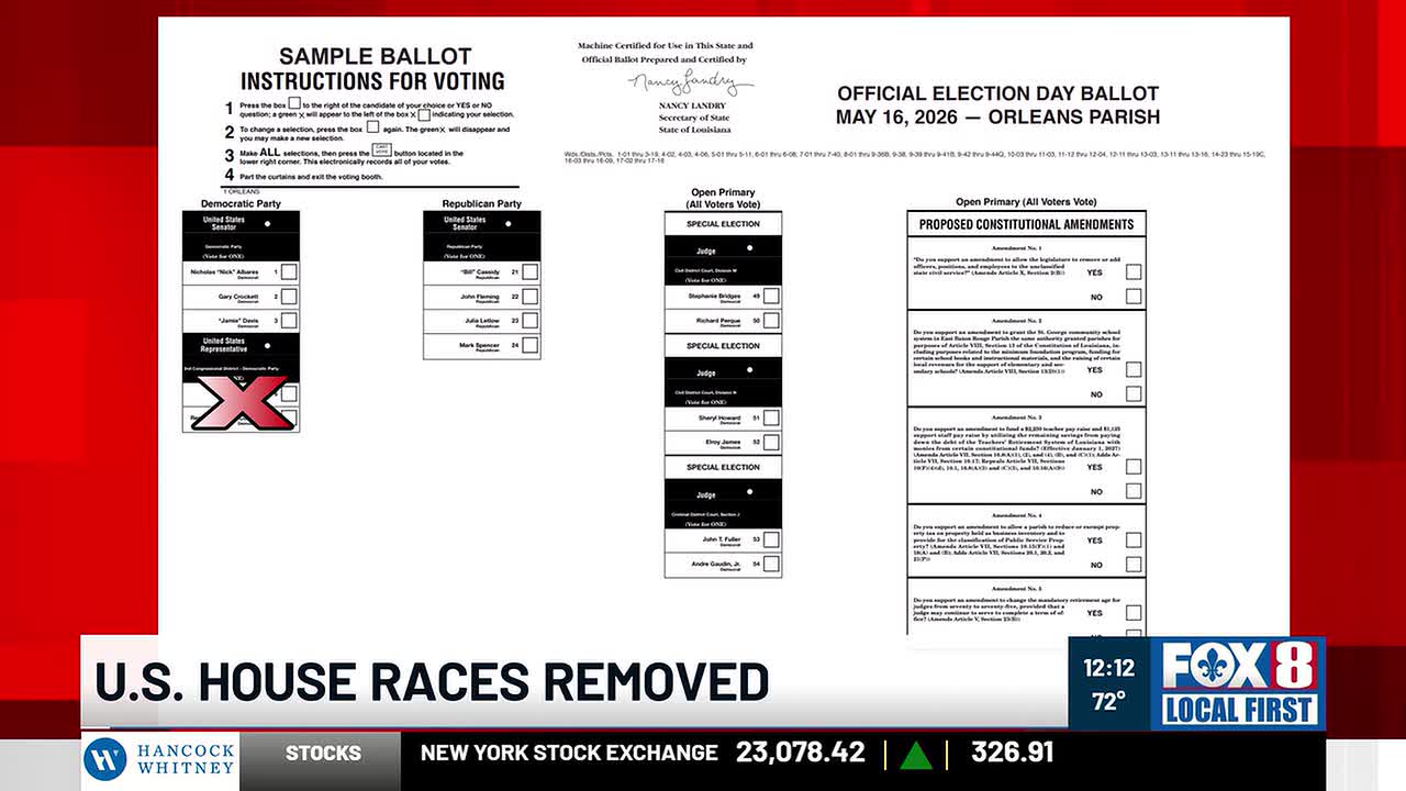 What changes on your ballot for the next election