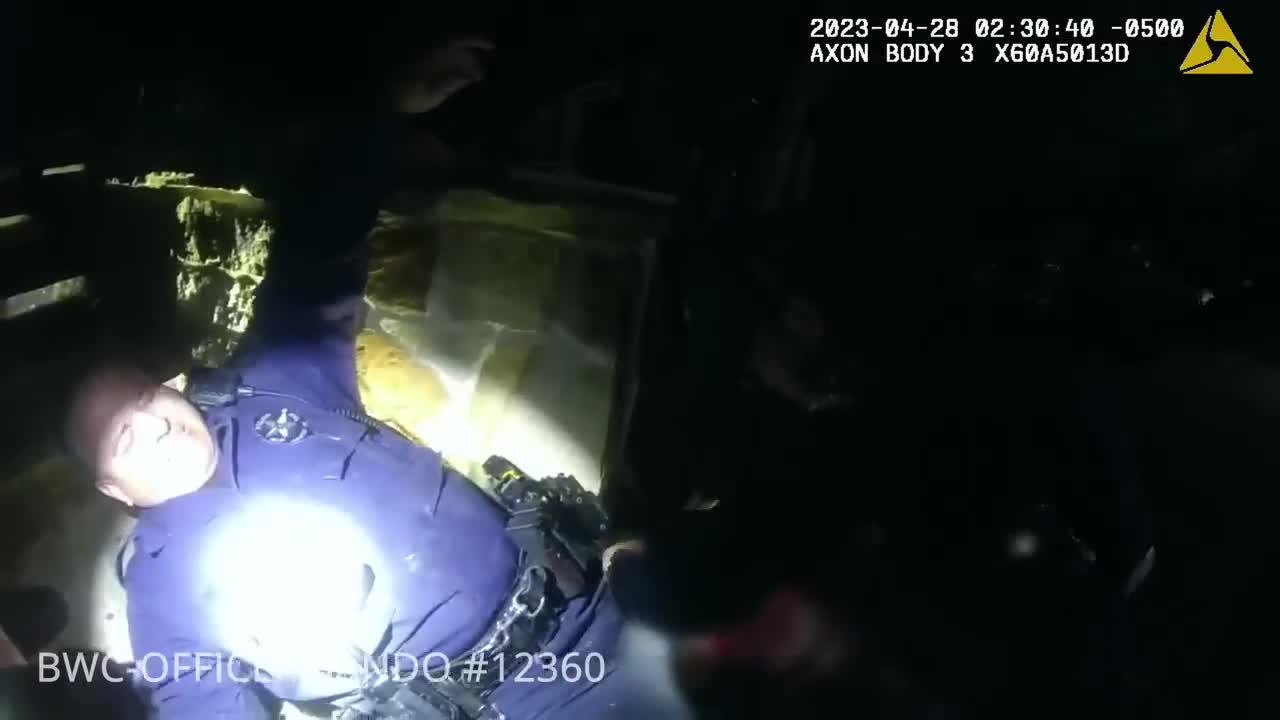Nothing short of heroic”: Body camera footage shows Dallas PD K9 shot, still engage suspect