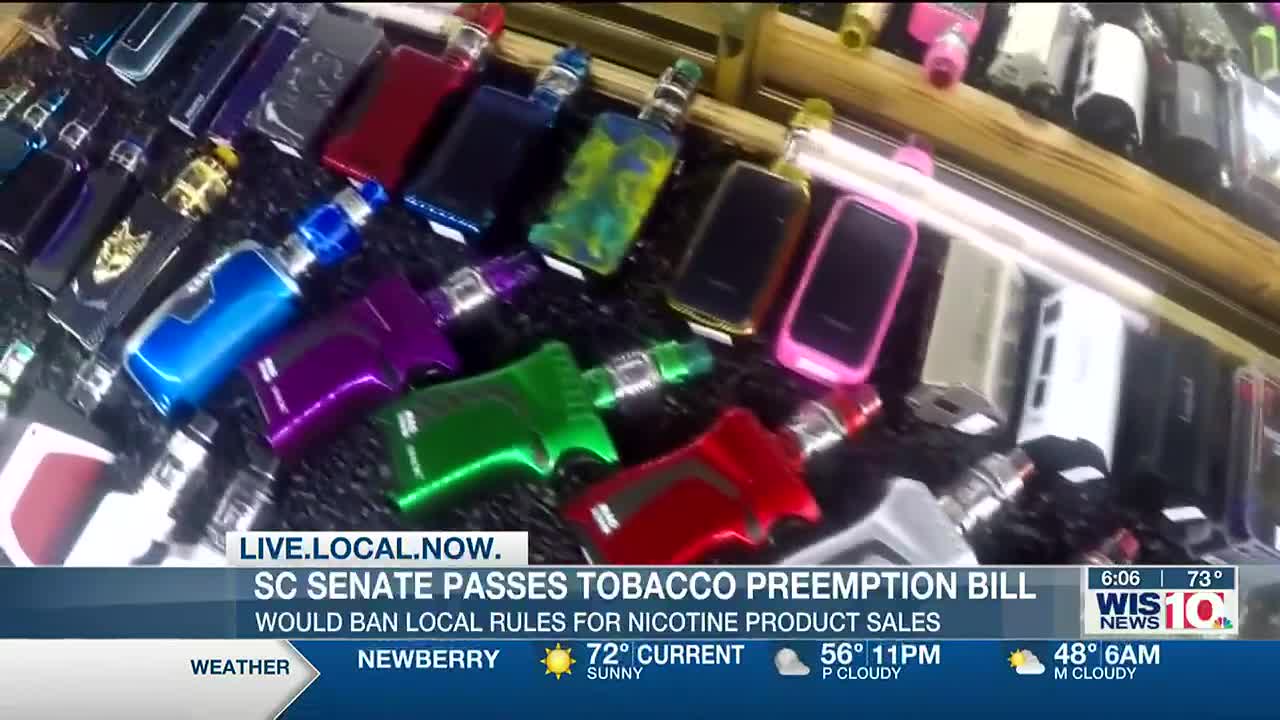 SC Senate passes tobacco preemption bill SC Senate passes tobacco preemption bill