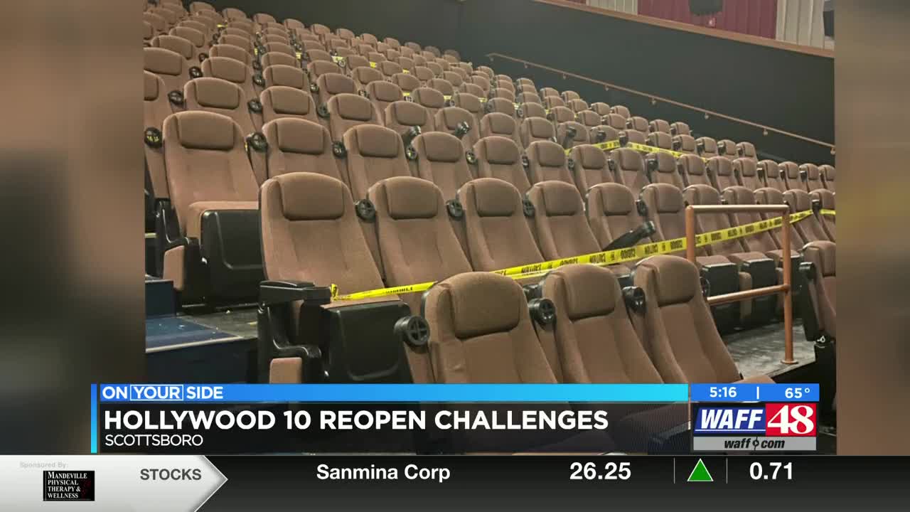 Scottsboro Movie Theater Reopens Facing Challenges During The Pandemic
